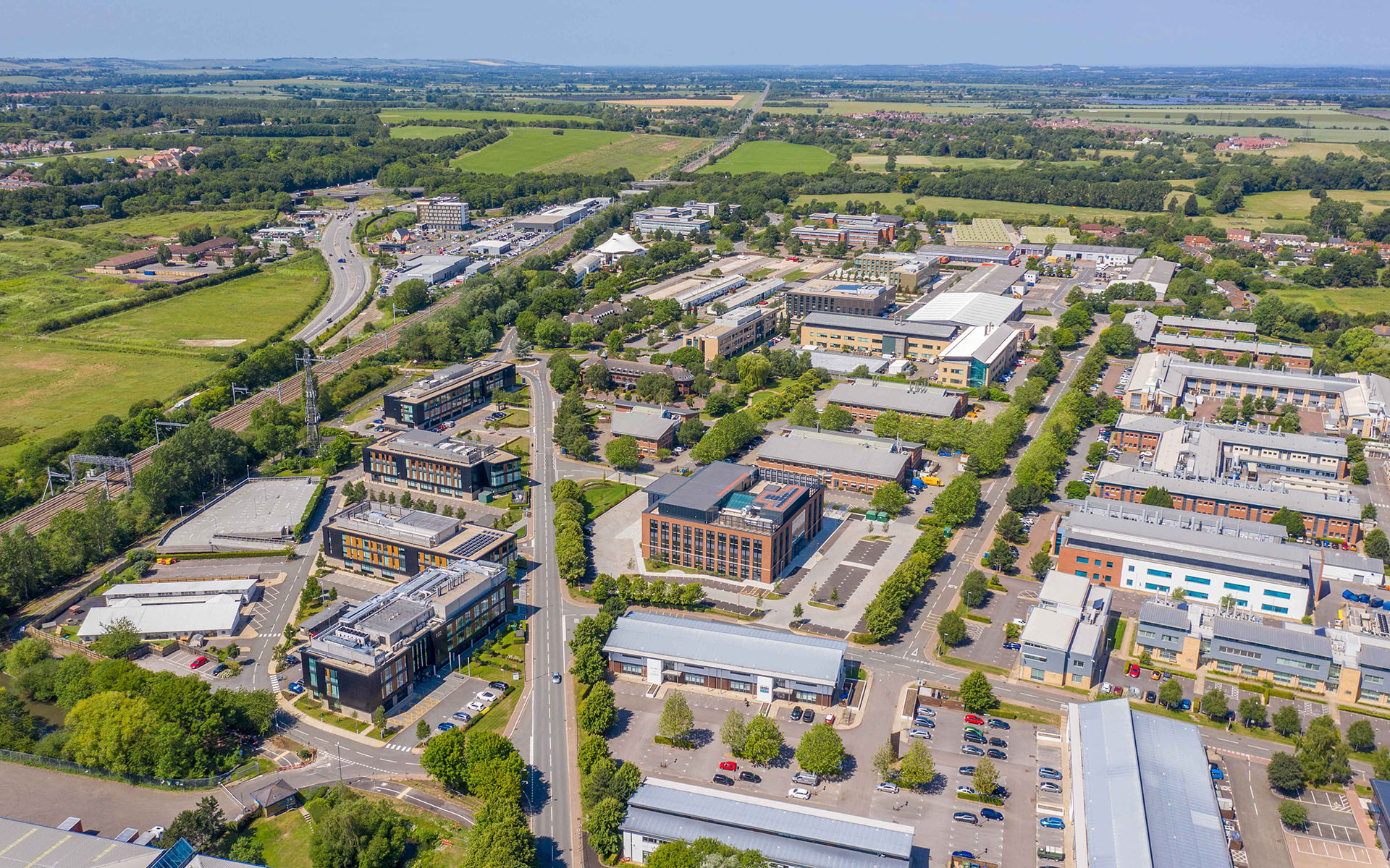Exterior of Milton Park business park.